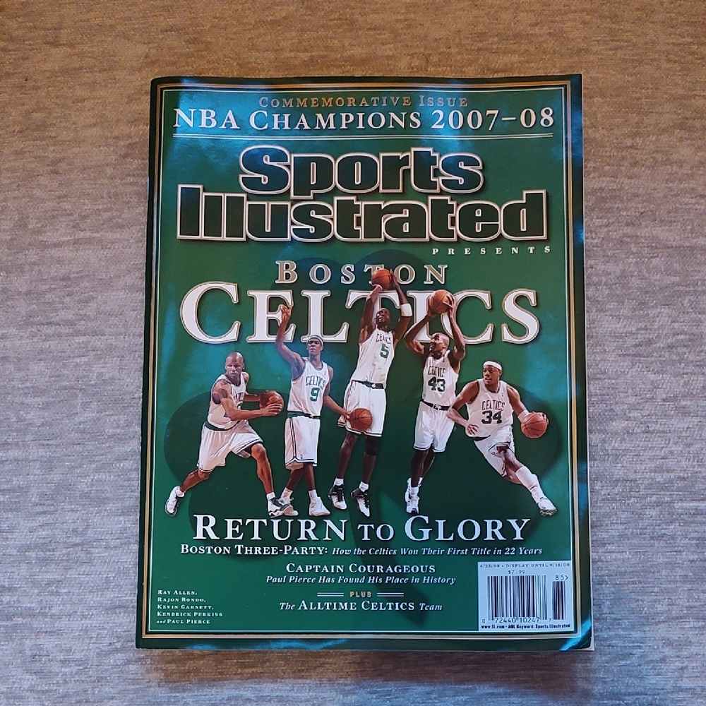 Sports Illustrated Swim Green NBA Champions 2007-08 Edition
